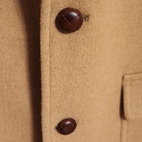 Vintage PMB 100% Camel Hair Men's Blazer Size 40, Tan Dillard's - Picture 11 of 12